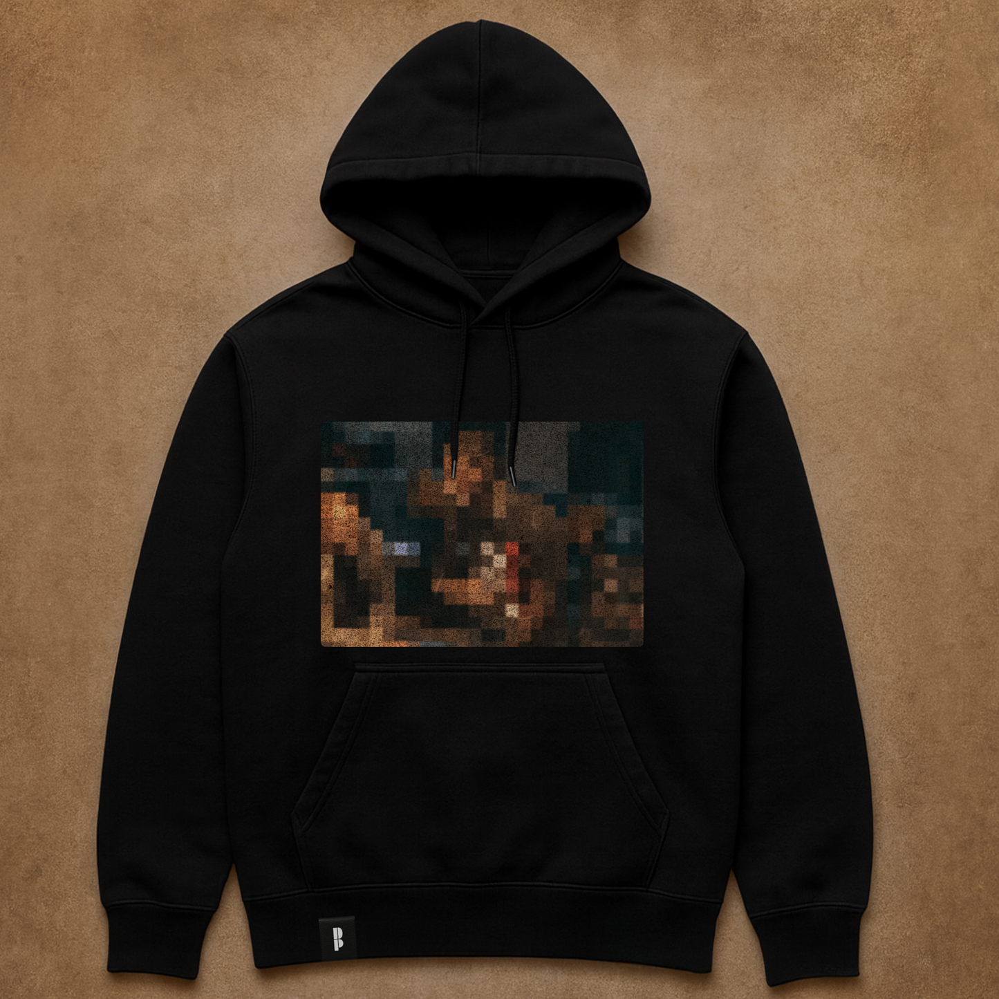 Something Special heavyweight hoodie in black with kangaroo pocket — Dollaz n Pounds, final stock